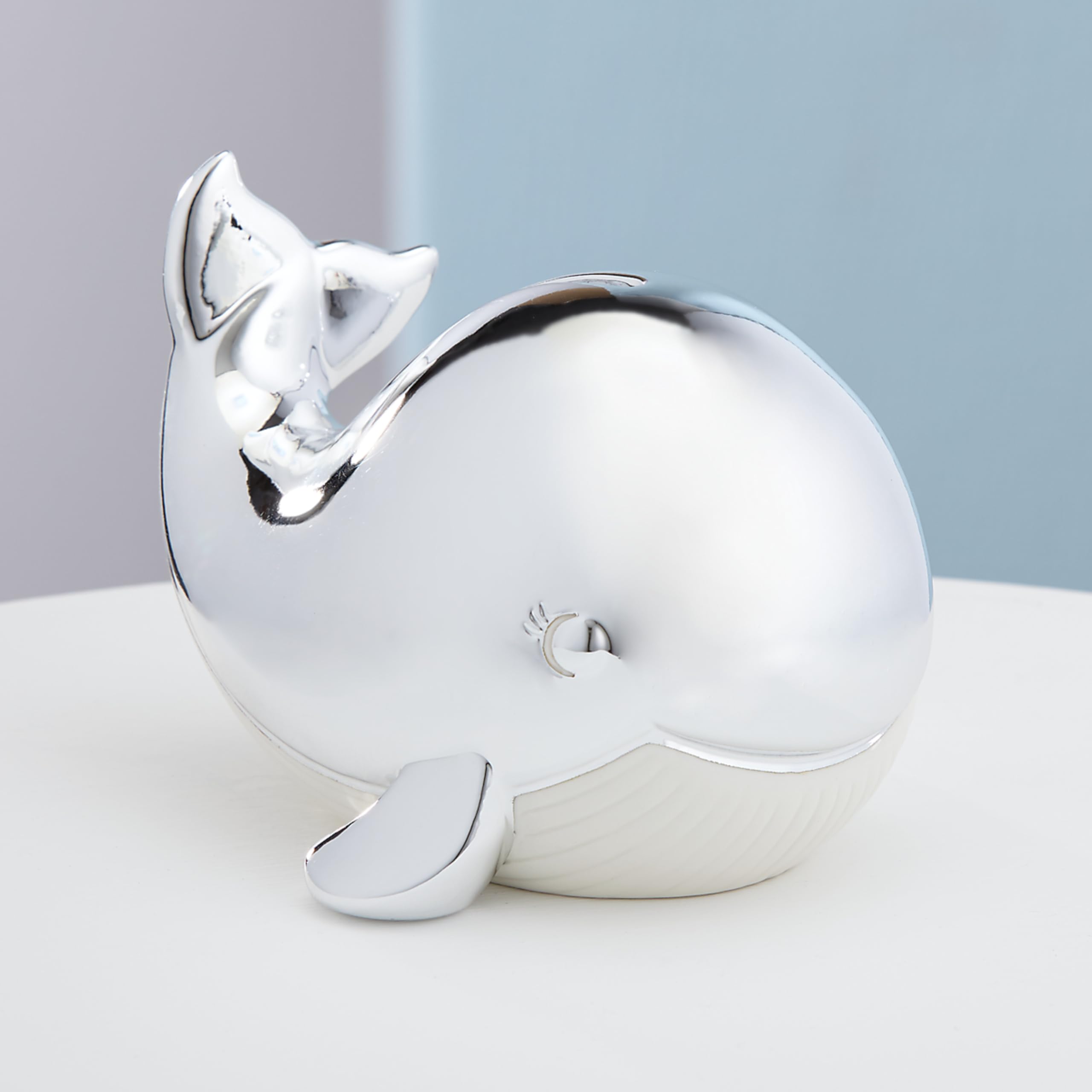 Amazon.com: Reed & Barton Mystic Sea Whale Bank, 1.25 LB, Metallic